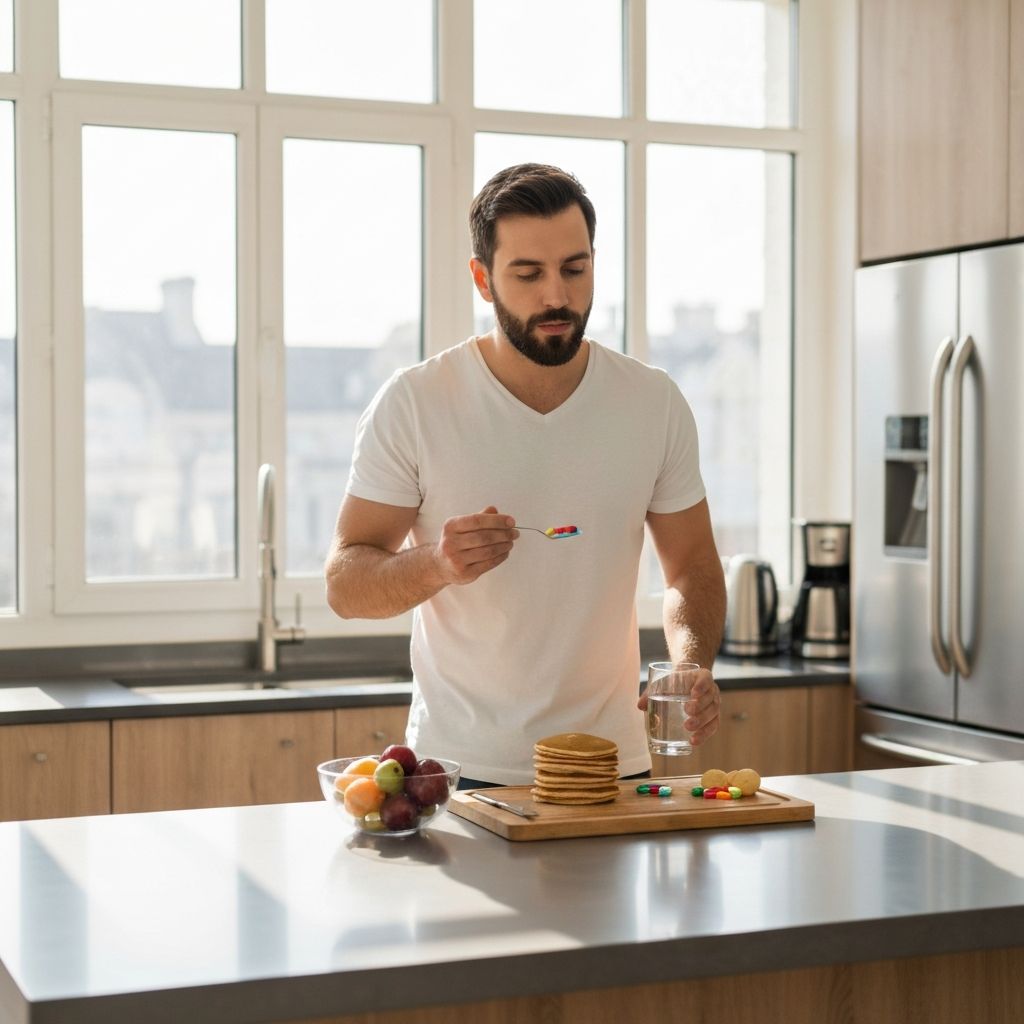 Morning supplement routine